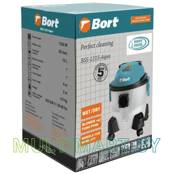 Пылесос Bort BSS-1215-Aqua (93410891) картинка 14